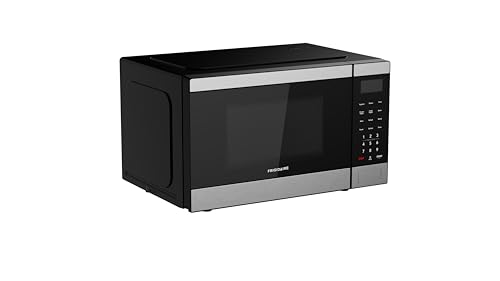 Frigidaire 0.9 CU. FT. Microwave, Digital Control Panel - Auto Cooking Settings - Child Safety Lock - Stainless Steel