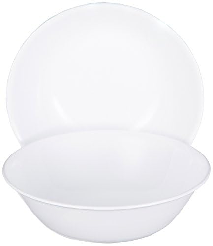 Corelle Livingware Winter Frost White 2qt Serving Bowl - 1 Bowl - 2 Quart - Chip Rsistant Glass