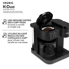 Keurig K Duo Essentials Gen 2 Hot and Iced Single Serve and Carafe