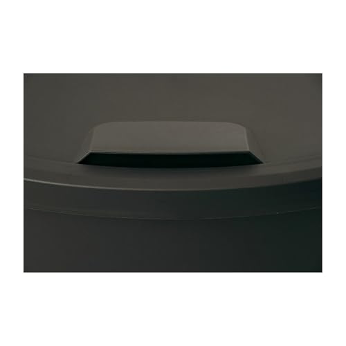 Kitchen Trash can, 11 gallons, Black, Plastic, flip-top, Suitable for Kitchens, bathrooms, and Offices.