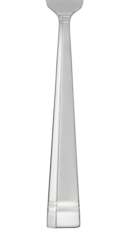 Oneida Silverware Set, Amsterdam 45-Piece Everyday Flatware Set, Service For 8, 18/0 Stainless Steel, Rust Resistant, Dishwasher Safe, Knives Spoons And Forks Set, Home And Kitchen (Silver, 45 Piece)