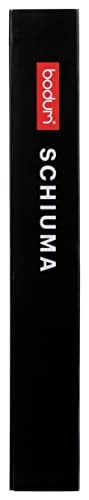 Bodum Schiuma Battery Operated Milk Frother for Coffee, Lattes, Hot Chocolate, Mocha, Cappuccino, Black
