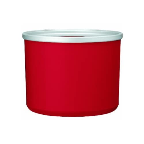 Cuisinart Ice Cream Maker Machine, 1.5 Quart Double Insulated Machine, Sorbet and Frozen Yogurt Maker, Ready in 20 Minutes, ICE-21RP1, Red