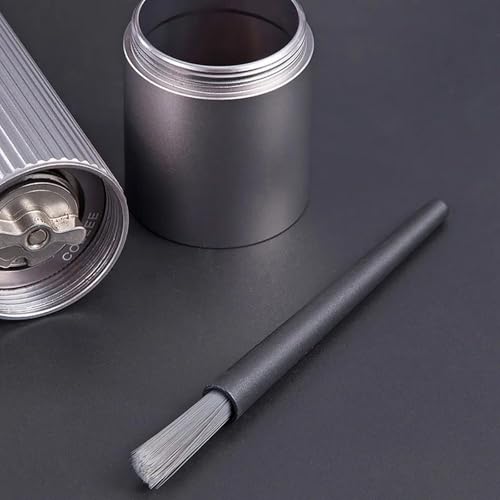 2pcs coffee brush grinder cleaning tool powder cleaning household coffee brush set for removing coffee grounds, dual head brush accessory, desktop, simple barista, dual-use - My Kitchen Products