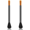 2Pcs Coffee Grinder Cleaning Brushes, Dual-Head Coffee Grinder Brush, Barista Espresso Machine Brush Set for Grinders, Portafilter & Group Head Cleaning - My Kitchen Products