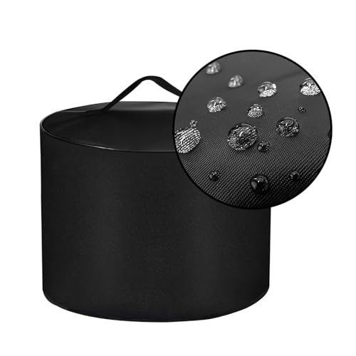 Cooker Dust Cover Heavy Duty Nylon Waterproof Cooker Cover Case for RIO Mini 7-in-1 Multi-Cooker, Pressure Cooker, Slow cook, Sauté, Steam, Rice Maker,4QT (Black)