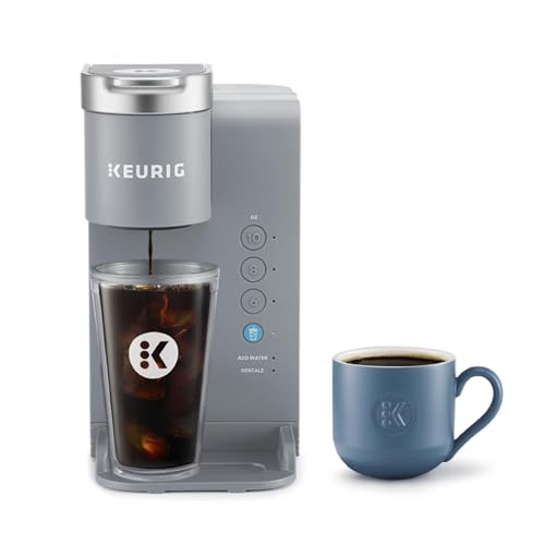 Keurig Iced Essentials Single Serve Coffee Maker, 3 Cup Sizes: 177, 237, and 296 ml