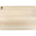 Shun Cutlery Medium Hinoki Cutting Board, 15.75" x 10.75" Wooden Japanese Chopping Board for Kitchen, Medium-Soft Wood Preserves Knife Edges, Forest Stewardship Council Certified