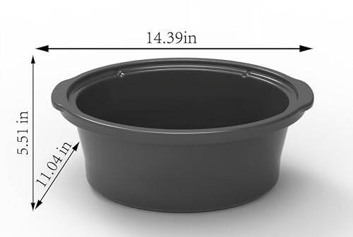 6 Quart Slow Cooker in Sage Green with 3 Temperature Settings