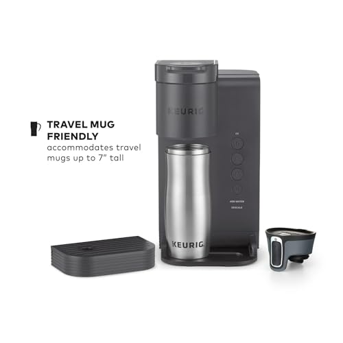 Keurig K-Express Essentials Matte Gray Single-Serve K-Cup Pod Coffee Maker