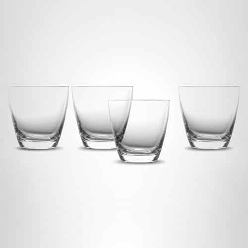 Schott Zwiesel Era Crystal Glass, 12 Oz. Double Old Fashioned (Set of 4), Clear