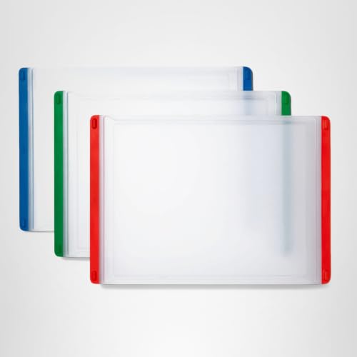 OXO Good Grips 3-Piece Plastic Everyday Cutting Board Set - Red, Green, Blue