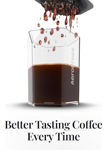 AeroPress Coffee Maker Carafe, 20 oz (600 ml) Capacity, Shatterproof Pour Over Coffee Carafe, Ideal for Original, Clear, and XL Presses, Compact and Travel-Friendly Design, Made in USA