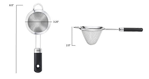 OXO Fine Mesh Cocktail Strainer, Stainless Steel