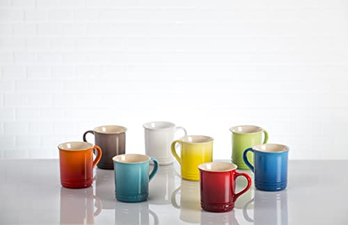 Le Creuset Stoneware Vancouver Mug, 14 oz., Cerise