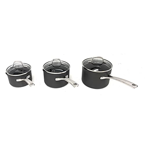 Calphalon Classic Nonstick Hard-Anodized 14-Piece Cookware Set, Grey