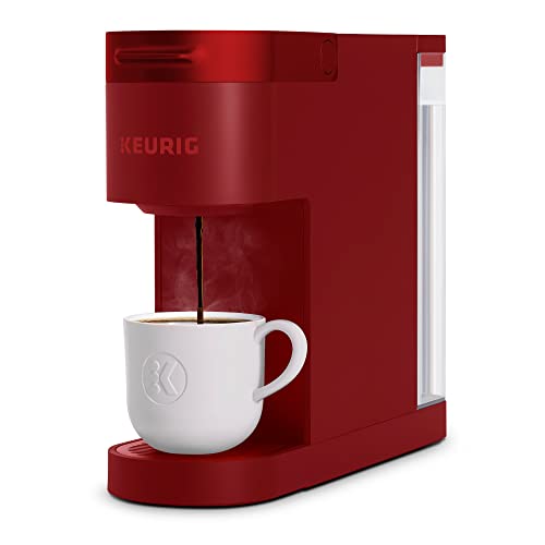 Keurig K- Slim Single Serve K-Cup Pod Coffee Maker, with 3 Brew Sizes, Multistream Technology, 46oz Removable