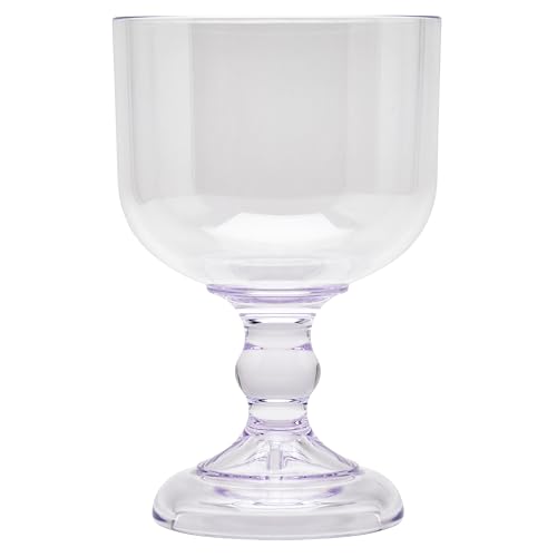 G.E.T. SW-1428-1-SAN-CL-EC Shatterproof Heavy-Duty Plastic Margarita Beer Schooner