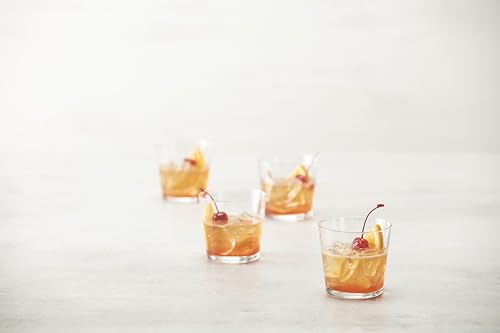 Zwiesel Glas Together Crystal Glass, 12 Ounce Double Old Fashioned (Set of 4), Clear