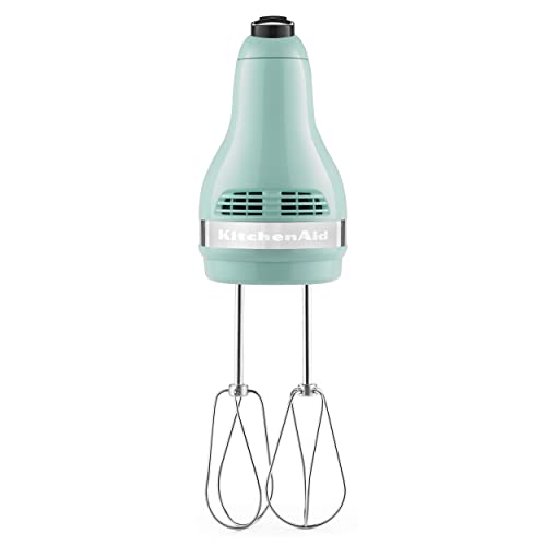KitchenAid 5 Ultra Power Speed Hand Mixer, KHM512, Ice Blue