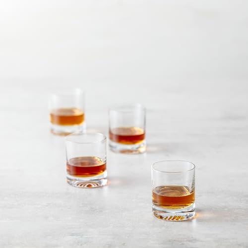 Zwiesel Glas Echo Crystal Whiskey Glass, 7 Ounce (Set of 4)
