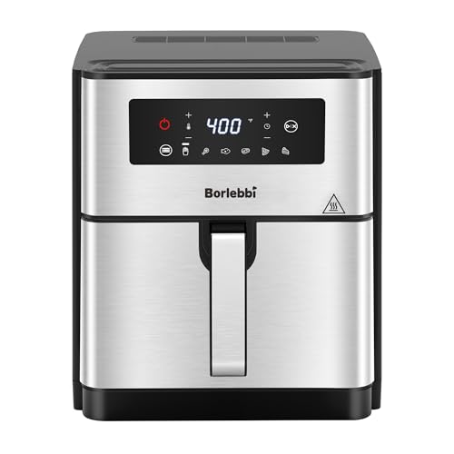 Air Fryer, 10 Quart Large Air Fryer for Families, 6 Cooking Functions AirFryer, 400°F Temp Controls in 5°