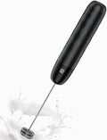Maestri House Rechargeable Milk Frother, LunaFro Mini Handheld Electric Foam Maker Detachable Stainless Steel Whisk Drink Mixer Foamer Mini Blender for Matcha, Lattes, Cappuccino, No Stand