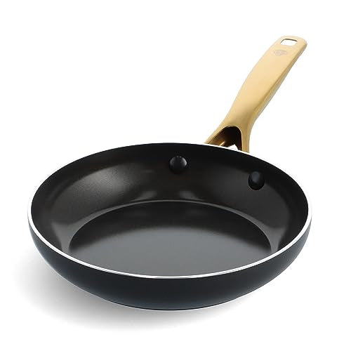 Blue Diamond 8" Nonstick Frying Pan Skillet, Diamond Infused PFAS & PTFE-Free Ceramic Pot, Dishwasher & Oven