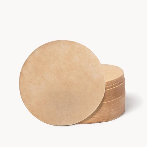 AeroPress XL Coffee Maker Natural Paper Micro-Filters – Round Replacement Coffee Filters, Unbleached, Compostable Paper Filters, Fits XL Size AeroPress Coffee Makers, 200 Count