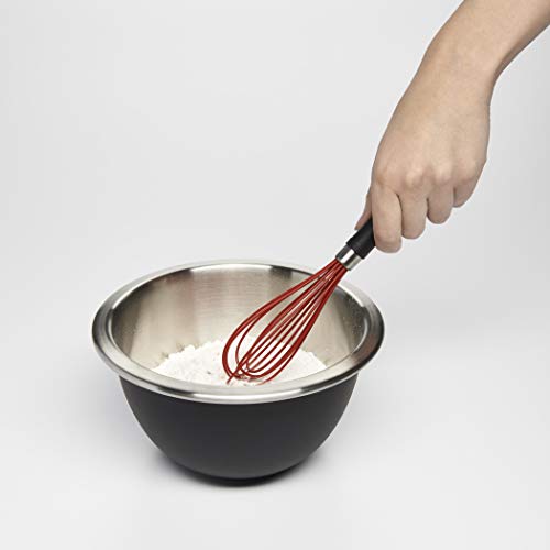 OXO Good Grips 9-Inch Silicone Whisk - Red