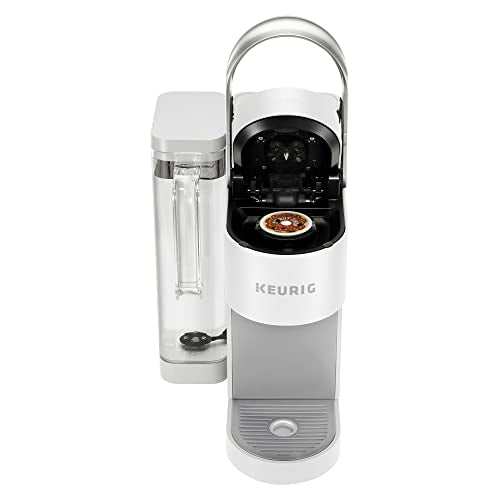 Keurig K-Supreme SMART Single Serve Coffee Maker With WiFi Compatibility, 4 Brew Sizes, And 66oz Removable Reservoir, Compatible with Alexa, White