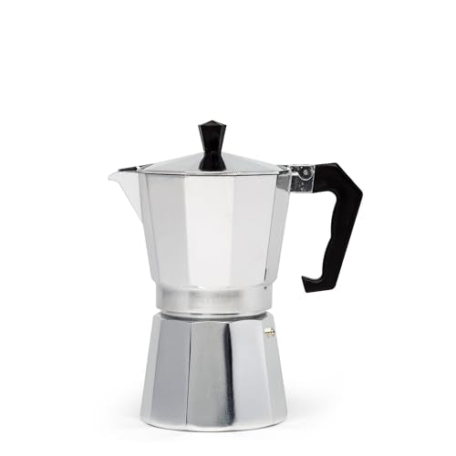 Primula Classic Stovetop Espresso and Coffee Maker, Moka Pot for Italian and Cuban Café Brewing, Greca Coffee