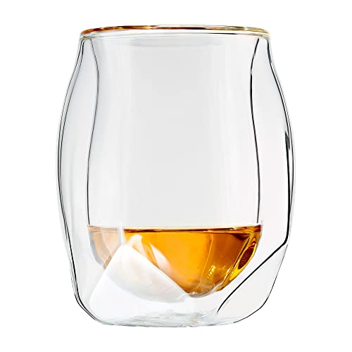 NORLAN WHISKY GLASS (Clear Single Glass with Polishing Cloth)