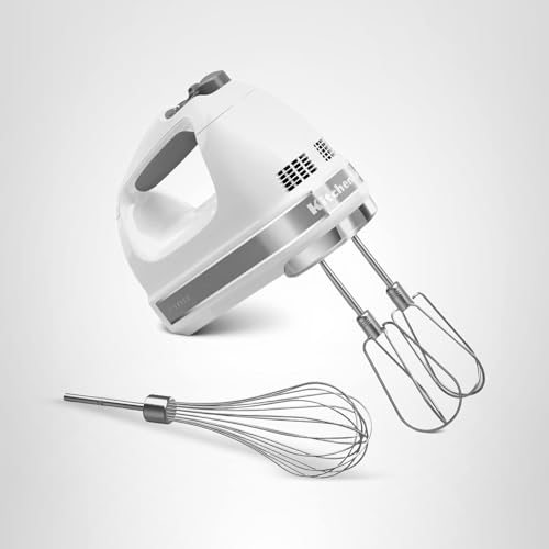 KitchenAid 7-Speed Hand Mixer - KHM7210 - White