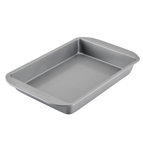 Farberware Nonstick Bakeware 9x13 Baking Pan, Rectangular Cake Pan, Gray