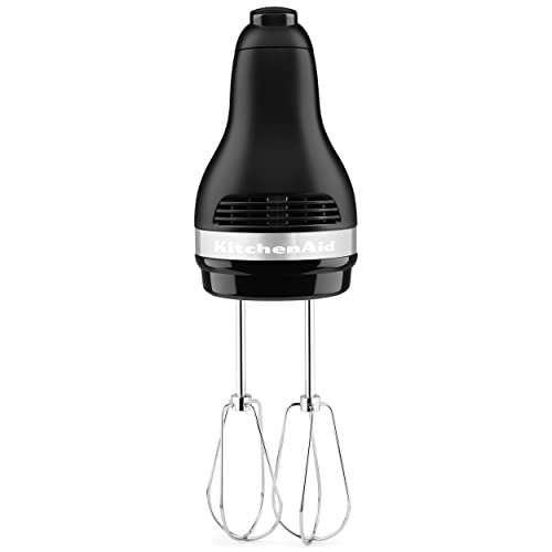 KitchenAid 5 Ultra Power Speed Hand Mixer, KHM512, Black Matte