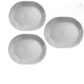Corelle Livingware 12-1/4-inch Serving Platter, Winter Frost White-3-pack