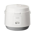 CUCKOO Basic Rice Cooker 10-Cup Uncooked / 20-Cup Cooked, Large Rice Maker and Warmer with Nonstick Inner Pot, Easy to Use with Auto Keep Warm, Includes Steam Tray, White (CR-1095)