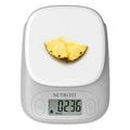 Food Scale Digital Kitchen Scale Weight Grams and Ounces of NUTRI FIT, Portable & Accurate Scale for Cooking Baking Jewelry Coffee Postage, Stylish Compact Design, Max 11lb 0.5g Increment, Smart Tare