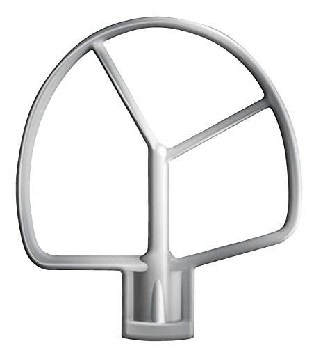 Cuisinart SM-50FR 5.5-Quart Stand Mixer, Brushed Chrome, White (Renewed)