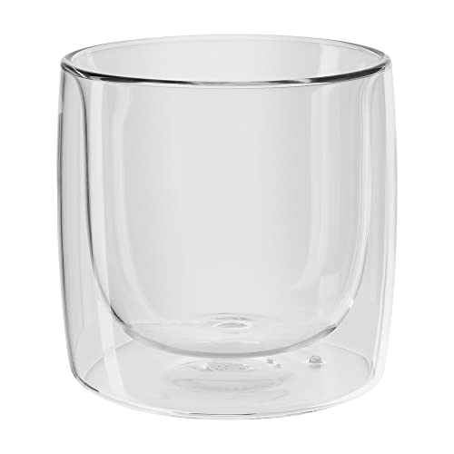 ZWILLING Sorrento 2-pc Double-Wall Tumbler Glass Set, 9-oz, 266ml, Clear