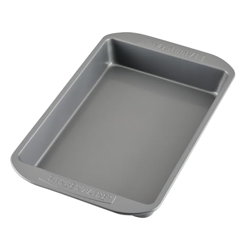 Farberware Nonstick Bakeware 9x13 Baking Pan, Rectangular Cake Pan, Gray
