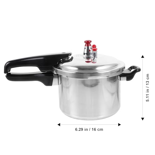 Pressure Cooker with Composite Bottom Mini Stovetop with Safety Valves