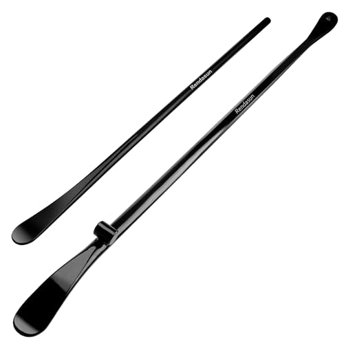 2PCS Tire Bar, 34645 Tire Mount and Demount Iron 37In, 3/4 in | 33220 Mt and Demount Spoon 30 in, 11/16 in, Tire Irons Heavy Duty Used for Off-Road Vehicle, Bus, Cars, Tractor Tubeless Truck Tires…