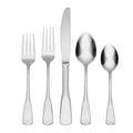 Oneida Silverware Set For 8, Colonial Boston 45-Piece Everyday Flatware Set with Serving Utensils, Service For 8, 18/0 Stainless Steel, Dishwasher Safe, Knives Spoons And Forks Sets (Silver, 45 Piece)