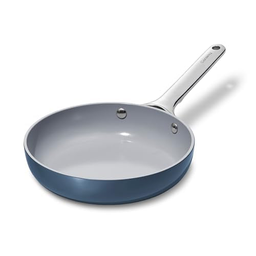 Caraway Nonstick Ceramic Mini Fry Pan (1.05 qt, 8"), Non Toxic, PTFE & PFOA