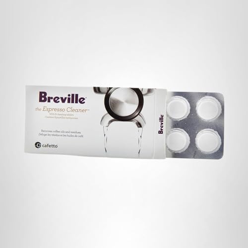 Breville BEC250 Espresso Machine Cleaning Tablets for Breville Models, 8 Pack
