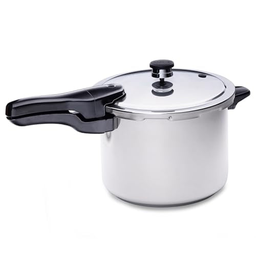 Presto 01362 6-Quart Stainless Steel Pressure Cooker