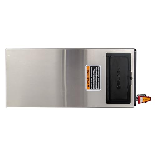 BUNN 12950.0360 12 Cup CWTF15-TC Automatic Commercial Thermal Coffee Brewer, Black/Stainless (120V)
