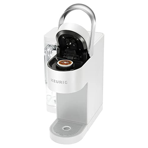Keurig K-Supreme SMART Single Serve Coffee Maker With WiFi Compatibility, 4 Brew Sizes, And 66oz Removable Reservoir, Compatible with Alexa, White
